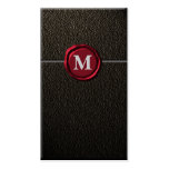 Monogram businesscards business cards