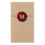 Monogram businesscards business cards