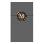 Monogram businesscards business cards