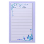 Monogram Butterfly Stationery