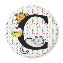 Monogram "C" Magnet