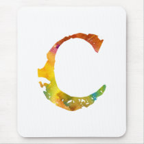 Monogram - C -  Mousepad