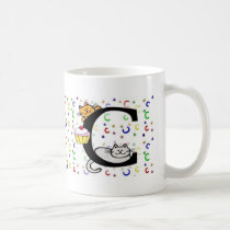 Monogram "C" Mug by nextstopitaly Monogram "C" Mug