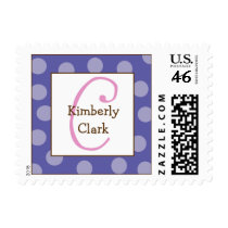 Monogram C • Polka Dots
