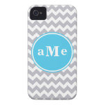 Monogram Chevron (Today's Best Award) Case-Mate iPhone 4 Cases