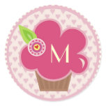 MONOGRAM CUPPYCAKE CUTIE STICKER