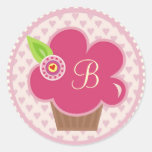 MONOGRAM CUPPYCAKE CUTIE STICKER