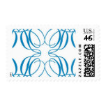 Monogram D 10 by Ceci New York Postage Stamp