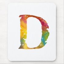 Monogram - D -  Mousepad
