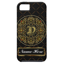 Monogram D Vibe Important View Notes Please iPhone 5 Case