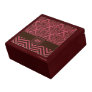 Monogram Damask Chevron Deluxe Designer Gift Boxes