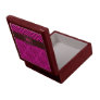 Monogram Damask Chevron Deluxe Designer Jewelry Box