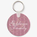 Monogram (Dusty Rose) Family keychains