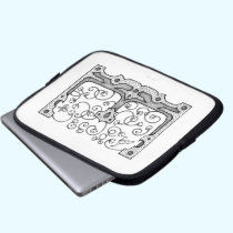 Monogram E electronics sleeves