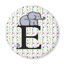 Monogram "E" Magnet