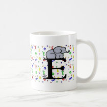 Monogram "E" Mug by nextstopitaly Monogram "E" Mug