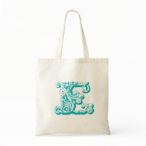 Monogram "E" Tote Bag