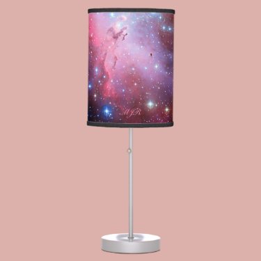 Monogram Eagle Nebula outer space picture Lamps