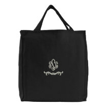 Monogram Embroidered Bag embroidered bags by allweddingproducts Monogram Embroidered Bag embroidered bags