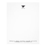 monogram f letterhead
