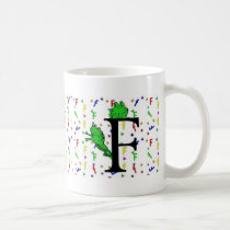 Monogram "F" Mug by nextstopitaly Monogram "F" Mug