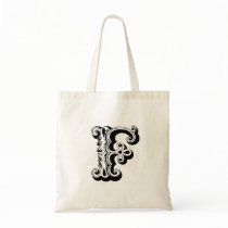 Monogram "F" Tote Bag