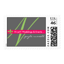 Monogram fleur de lis event planner stamp by njoyevents Monogram fleur de lis event planner stamp