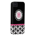 Monogram Fleur de Lis iPhone 4/4S Casemate Case Case-Mate iPhone 4 Case