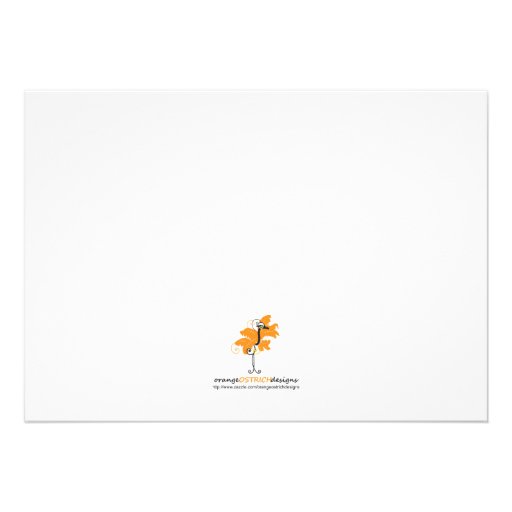 Monogram French Poodle Birthday Invitation