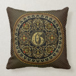 Monogram G Designs front and back are different Pillows