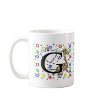 Monogram "G" Mug mugs