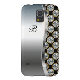 Monogram Galaxy S5 Bling Case Case For Galaxy S5