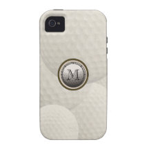 Monogram Golf Ball iPhone Case Case For The iPhone 4