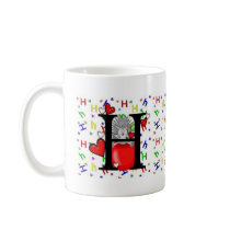 Monogram "H" Mug mugs