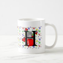 Monogram "H" Mug by nextstopitaly Monogram "H" Mug