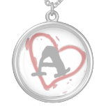 Monogram Heart Personalized Necklace