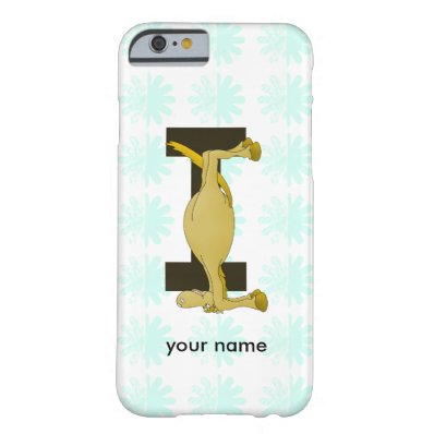 Monogram I Flexible Horse Personalised Barely There iPhone 6 Case