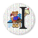 Monogram "I" Magnet