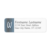 Monogram / Initial Address Labels labels