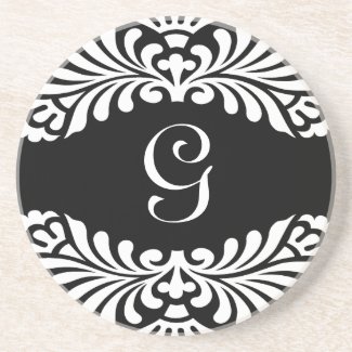 Monogram Initial Coasters coaster
