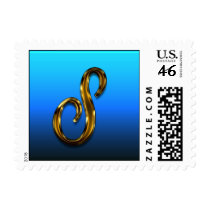 Monogram Initial S  Postage stamps
