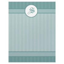 Monogram Initial Stationery Letterhead by SublimeStationery Monogram Initial Stationery Letterhead