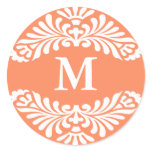 Monogram Initial Stickers :: Nectarine