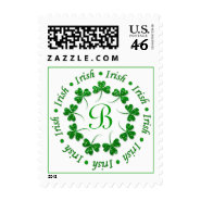 Monogram Irish Ring Stamp stamp