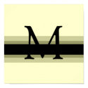 Monogram Ivory Beige Black Wall Art Canvas posters by monogramgallery Monogram Ivory Beige Black Wall Art Canvas posters