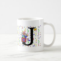 Monogram "J" Mug by nextstopitaly Monogram "J" Mug