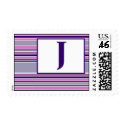 Monogram : J postage