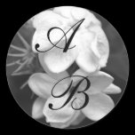 Monogram Jasmin Flower Sticker stickers