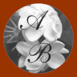 Monogram Jasmin Flower Sticker