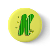 monogram K buttons